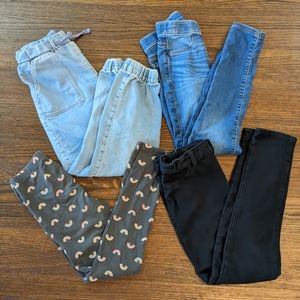 Girls Size 10 Bundle of 4 Pants